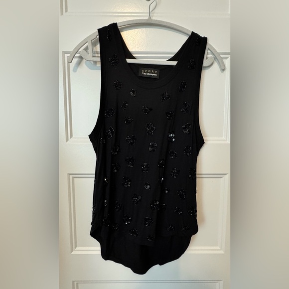 The Kooples Sport Sequined Tank Size 1 - Picture 1 of 8
